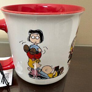 Peanuts Snoopy Charlie Brown & The Gang LOVE Coffee Mug 20oz Valentine's Day N